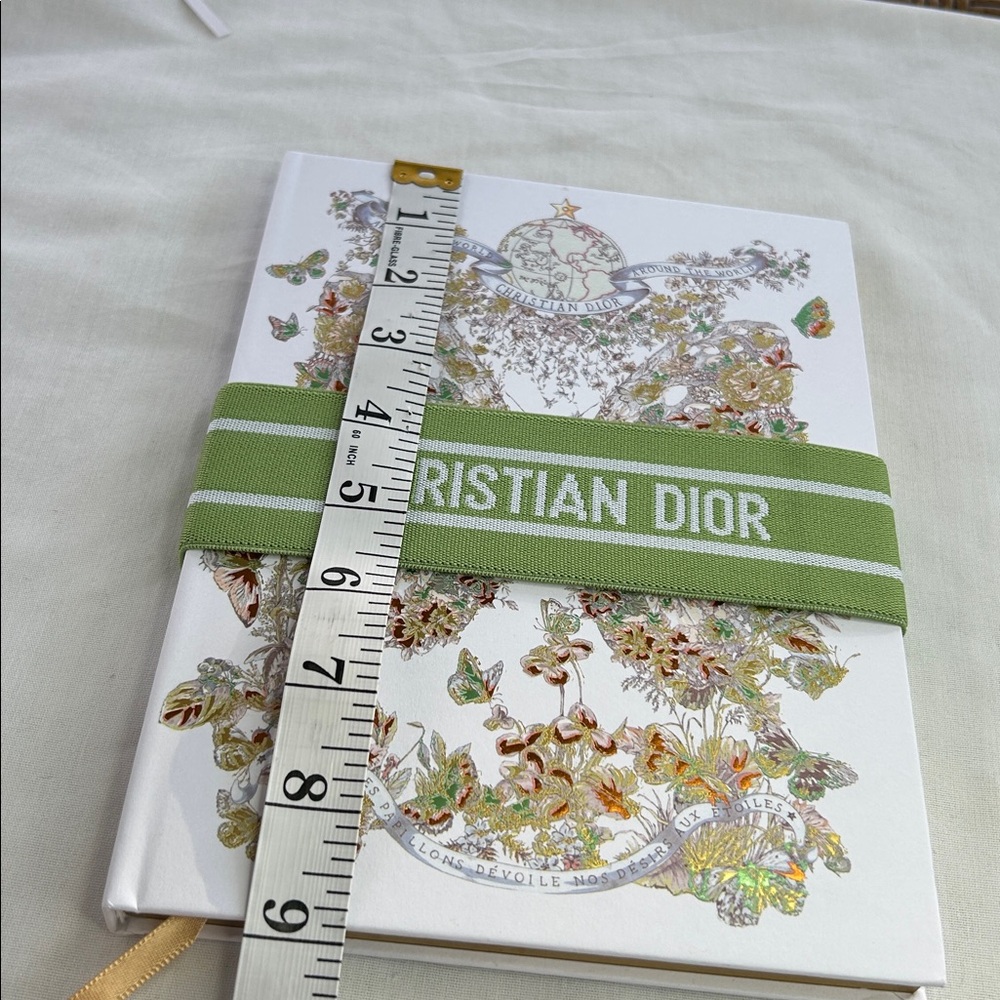 Dior Hardcover Around The World Notebook- Green NEW - Picture 8 of 10